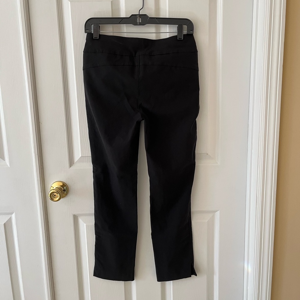 Chico’s black stretch ankle length pant - Picture 2 of 7